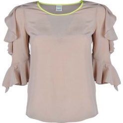 Pinko Bluzka "Giocare Silk". Bluzki damskie Pinko, bez wzorów, z okrągłym kołnierzem, bez rękawów. Za 279,00 zł.