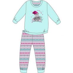 Piżama Kids Girl 594/95 turkusowa r. 128. Niebieskie piżamy dziewczęce marki Cornette. Za 52,56 zł.