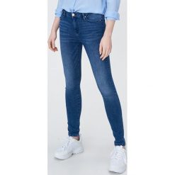 Jeansy slim fit - Granatowy. Niebieskie jeansy damskie Sinsay. W wyprzedaży za 39,99 zł.