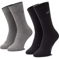 Zestaw 2 par wysokich skarpet męskich CAMEL ACTIVE - 6438 Black 61A. Szare skarpetki męskie Camel Active, bez wzorów, z elastanu. Za 35,00 zł.