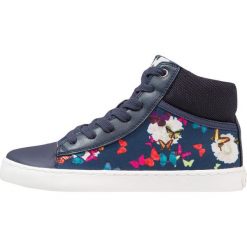 Geox GISLI GIRL Tenisówki i Trampki wysokie navy/multicolor. Niebieskie trampki chłopięce Geox, z materiału. Za 219,00 zł.