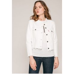 Levi's - Kurtka. Białe kurtki damskie marki Levi's®, s, z bawełny. W wyprzedaży za 249,90 zł.