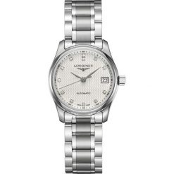 PROMOCJA LONGINES Master Collection Ladies L2.257.4.77.6. Szare zegarki damskie LONGINES, ze stali. W wyprzedaży za 5960,00 zł.