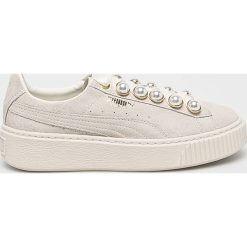 Puma - Buty 366688. Szare buty sportowe damskie marki Puma, z materiału. W wyprzedaży za 469,90 zł.