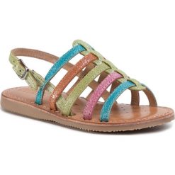Sandały GEOX - J Sand.Eloie G. A J02BSA 000TC C0896 M Multicolor. Sandały dziewczęce Geox, ze skóry, bez zapięcia. W wyprzedaży za 209,00 zł.