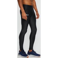 Under Armour - Spodnie. Czarne spodnie męskie Under Armour, s, bez wzorów, z elastanu, sportowe. W wyprzedaży za 159,90 zł.
