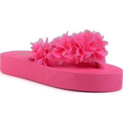 Japonki COLORS OF CALIFORNIA - HC.EJPOLE011 Fuxia. Różowe klapki damskie Colors of California, bez wzorów, z tworzywa sztucznego, bez obcasa. Za 189,00 zł.