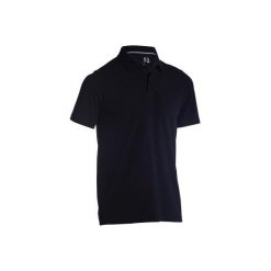 Koszulka polo do golfa 500 męska. Czarne koszulki polo męskie marki INESIS, xl, z bawełny. Za 39,99 zł.