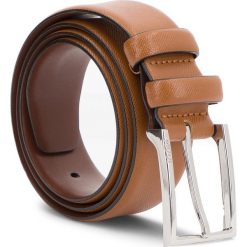 Pasek Męski JOOP! - 7000 85 55. Pomarańczowe paski męskie JOOP!, w paski, ze skóry. W wyprzedaży za 259,00 zł.
