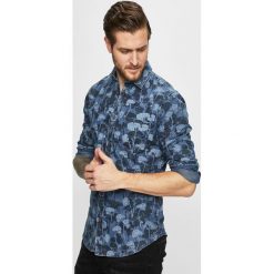 Only & Sons - Koszula. Niebieskie koszule męskie Only & Sons, s, w kwiaty, z bawełny, klasyczne, z klasycznym kołnierzykiem, z długim rękawem. W wyprzedaży za 89,90 zł.