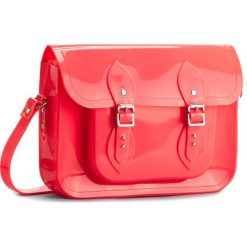 Listonoszki damskie: Torebka MELISSA – Satchel+The Cambridge 34114 Neon Pink 06709