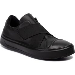 Sneakersy ECCO - Flexure T-Cap W 22182301001 Black. Czarne półbuty damskie ecco, ze skóry. W wyprzedaży za 479,00 zł.