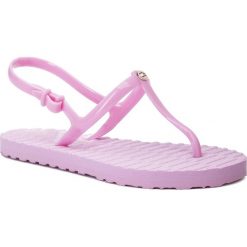 Sandały TOMMY HILFIGER - Flat Strappy Beach Sandal FW0FW03923 Pink Lavender 518. Klapki damskie TOMMY HILFIGER. W wyprzedaży za 139,00 zł.