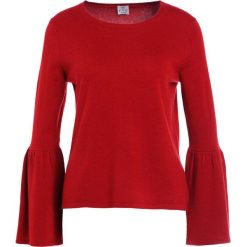 Swetry klasyczne damskie: FTC Cashmere TROMPETENARM Sweter burgundy