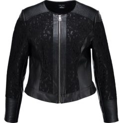 Bomberki damskie: City Chic WILD HEART Kurtka ze skóry ekologicznej black