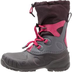 Jack Wolfskin ICELAND PASSAGE Śniegowce azalea red. Szare buty zimowe damskie Jack Wolfskin, z materiału. Za 409,00 zł.