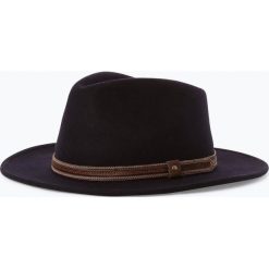 Andrew James - Kapelusz męski, niebieski. Niebieskie kapelusze męskie marki Andrew James, z wełny, klasyczne. Za 179,95 zł.