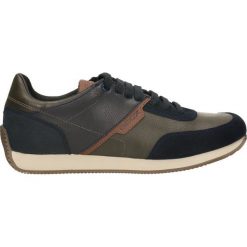 Półbuty GEOX U DASSEL. Szare półbuty skórzane męskie marki Geox. Za 239,90 zł.