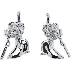 Kolczyki damskie: Mulan Disney by Couture Kingdom – Mulan Kolczyki – Earpin srebrny