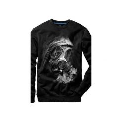 Bluza UNDERWORLD casual Maska. Czarne bluzy damskie Underworld, m, z nadrukiem, z bawełny, casualowe, bez kołnierzyka, bez rękawów, bez kaptura. Za 119,99 zł.