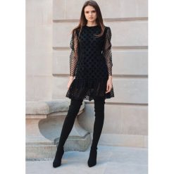Czarna Sukienka Caroline - Limited Edition. Czarne sukienki damskie other, s, bez wzorów, bez kołnierzyka, bez rękawów, mini. Za 259,99 zł.