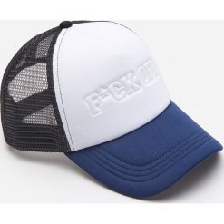 Czapka z daszkiem typu trucker - Granatowy. Niebieskie czapki męskie House, bez wzorów. Za 39,99 zł.