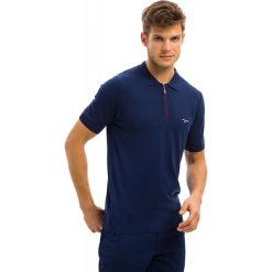 Galvanni koszulka polo męska Hereford M ciemny niebieski. Niebieskie koszulki polo męskie GALVANNI, m, bez wzorów, z materiału, klasyczne, bez rękawów. Za 289,00 zł.