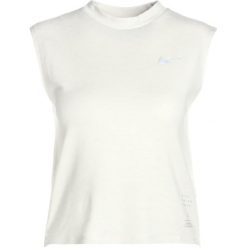 Nike Performance MOCK RUNNING DIVISION Koszulka sportowa beige. Czerwone topy sportowe damskie marki Nike Performance, l, z elastanu, z długim rękawem. Za 219,00 zł.