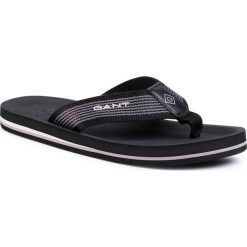Japonki GANT - Palmworld 20698515 Black G00. Czarne klapki męskie GANT, bez wzorów, ze skóry. Za 169,00 zł.