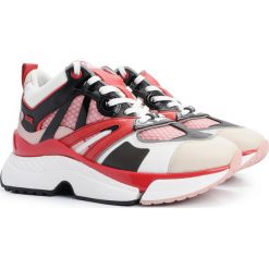Karl Lagerfeld Sneakersy "Aventur". Trampki i tenisówki damskie KARL LAGERFELD, ze skóry. Za 849,00 zł.