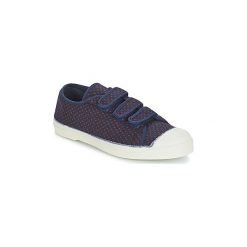 Buty Bensimon TENNIS DEEPIBLU. Niebieskie trampki i tenisówki damskie Bensimon, bez wzorów, bez zapięcia. Za 109,50 zł.