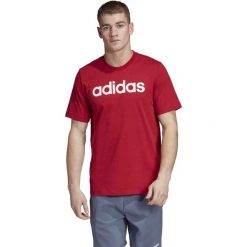 ESSENTIALS LINEAR LOGO T-SHIRT (M). T-shirty męskie Adidas, m, bez wzorów, bez kołnierzyka. W wyprzedaży za 59,99 zł.