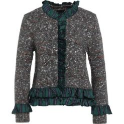Kardigany damskie: J.CREW AUBREY RUFFLE JACKET Kardigan charcoal