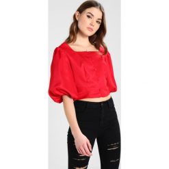 Fashion Union ROMEO Bluzka red. Czerwone bez kategorii marki Fashion Union, z poliesteru. Za 129,00 zł.