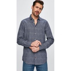 Tommy Hilfiger Tailored - Koszula. Niebieskie koszule męskie Tommy Hilfiger Tailored, bez wzorów, z bawełny, klasyczne, z klasycznym kołnierzykiem, z długim rękawem. W wyprzedaży za 179,90 zł.