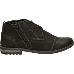Botki męskie - 0317 CRA NERO. Czarne botki męskie Venezia, z nubiku. Za 239,00 zł.
