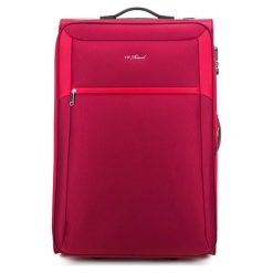 Walizki: Walizka w kolorze czerwonym – (S)47 x (W)73 x (G)33 cm
