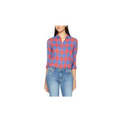 Koszule Lee Koszula Ultimate Shirt L47ISISG. Niebieskie koszule damskie Lee, s, bez wzorów, bez kołnierzyka, bez rękawów. Za 158,33 zł.