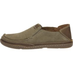 Clarks TRAPELL FORM Półbuty wsuwane olive nubuck. Zielone półbuty skórzane męskie Clarks. Za 509,00 zł.