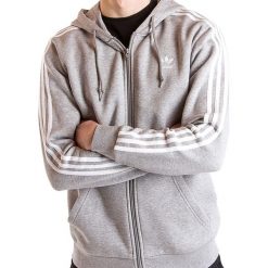 ADIDAS 3-STRIPES HOODIE > ED5969. Bluzy męskie Adidas, xl, bez wzorów, z bawełny, street, z kapturem, bez rękawów, z kapturem. W wyprzedaży za 199,99 zł.