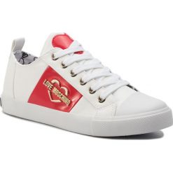 Trampki LOVE MOSCHINO - JA15033G18IB0100 Bianco. Półbuty damskie Love Moschino. Za 839,00 zł.