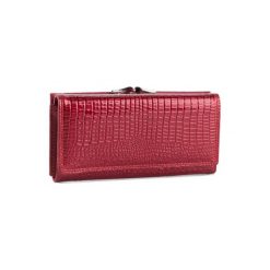 ACCCESSORIES 1W1-010-AW19. Czerwone portfele damskie ACCCESSORIES, bez wzorów, ze skóry ekologicznej. Za 39,99 zł.