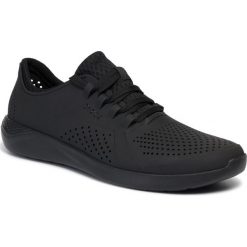 Półbuty CROCS - Literide Pacer M 204967 Black/Black. Czarne klapki męskie Crocs, na co dzień, bez wzorów, z tworzywa sztucznego, eleganckie, bez zapięcia. Za 299,00 zł.