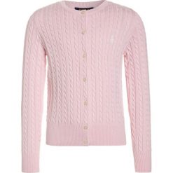 Swetry dziewczęce: Polo Ralph Lauren MINI CABLE Kardigan hint of pink