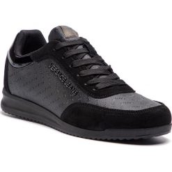 Sneakersy VERSACE JEANS - E0YTBSC1 70747 899. Czarne sneakersy męskie Versace Jeans, na co dzień, bez wzorów, z jeansu, bez zapięcia. Za 569,00 zł.