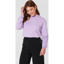 NA-KD Basic Bluza basic - Purple. Fioletowe bluzy rozpinane damskie NA-KD Basic, z bawełny. Za 100,95 zł.