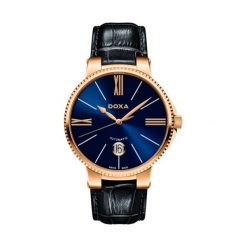 Zegarki męskie: Zegarek męski Doxa II Duca 130.90.202.03