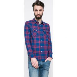 Lee - Koszula. Szare koszule męskie na spinki Lee, l, w kratkę, z bawełny, z klasycznym kołnierzykiem, z długim rękawem. W wyprzedaży za 149,90 zł.