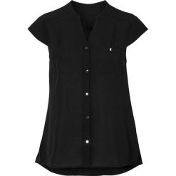 Cellbes Bluzka czarny female czarny 46/48. Czarne bluzki damskie Cellbes, bez wzorów, eleganckie, ze stójką, bez rękawów. Za 149,00 zł.