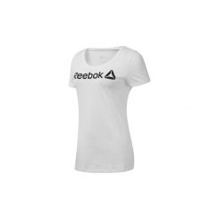 T-shirty z krótkim rękawem Reebok Sport Koszulka Scoop Neck. Białe topy sportowe damskie marki Reebok Sport, s, z krótkim rękawem. Za 79,95 zł.